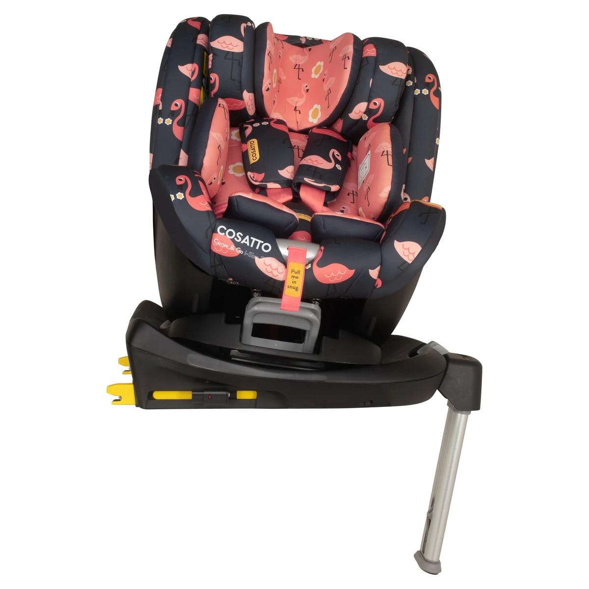 Cosatto Come and Go i Size Rotate Car Seat Pretty Flamingo